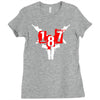 187 ,fight ,gang,waffe,gun,film,neu Ladies Fitted T-Shirt