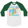 best dad 3/4 Sleeve Shirt