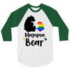 mama bear gay pride 3/4 Sleeve Shirt