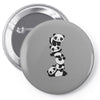 Pandas Pin-back button