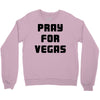 pray for las vegas Crewneck Sweatshirt