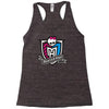 monster high color shield   copy Racerback Tank