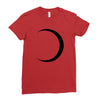 black moon Ladies Fitted T-Shirt