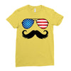 america Ladies Fitted T-Shirt