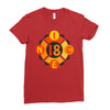 nice 18 Ladies Fitted T-Shirt
