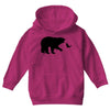 Bear Fishing Youth Hoodie