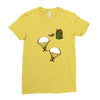 go go go go Ladies Fitted T-Shirt