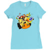 bad luck bowser Ladies Fitted T-Shirt