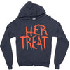 her treat Zipper Hoodie