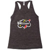 news flash black Racerback Tank