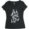 all time low graffiti Women's Triblend Scoop T-shirt