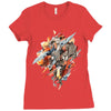 builder's downfall Ladies Fitted T-Shirt