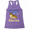 maine coon cat Racerback Tank