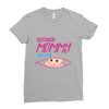 [your name] is going to be mommy Ladies Fitted T-Shirt
