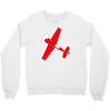 pilot flieger airplane flugzeug extra300 rc flyer Crewneck Sweatshirt