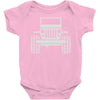 jeep wrangler Baby Onesie