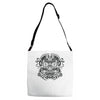 ace of the dead skull Adjustable Strap Totes