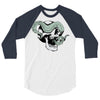 skull and tentacles 3/4 Sleeve Shirt