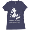 seasick steve folk rock musi Ladies Fitted T-Shirt