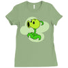peashooter Ladies Fitted T-Shirt