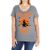 wine witch! Ladies Curvy T-Shirt