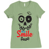 keep smile Ladies Fitted T-Shirt
