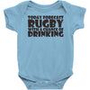 rugby (2) Baby Onesie