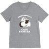 professional cage fighter V-Neck Tee