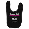 August Girl Baby Bibs