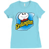 skellington Ladies Fitted T-Shirt