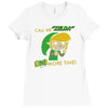 call me zelda one more time Ladies Fitted T-Shirt