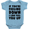 new rude birthday present Baby Onesie