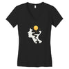 Night Think Women's V-Neck T-Shirt