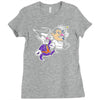paper gotham 2 Ladies Fitted T-Shirt