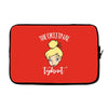 The Orijinal Topknot Tinkerbell Laptop sleeve