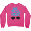 time to go tropical awesome paradise Crewneck Sweatshirt