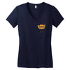 Pocket Burger Women's V-Neck T-Shirt