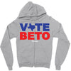 vote beto texas Zipper Hoodie