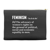 Feminism Noun Accessory Pouches