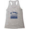 my favorite disney princess is my girlfriend Racerback Tank
