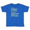 10 kinds of people binary Toddler T-shirt