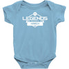 legends are born in march Baby Bodysuit