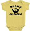 mens beard Baby Onesie