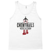 jet chemtrails red &amp; grey logo Tank Top
