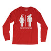 restroom for the recently deceased Long Sleeve Shirts