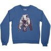 bear block Crewneck Sweatshirt