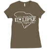 south carolina eclipse Ladies Fitted T-Shirt