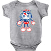 skull bolt Baby Onesie