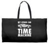 my other car is a time machine Weekender Totes