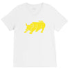 bull spain espana football animal tee all present sz new V-Neck Tee